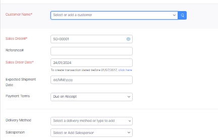 How to create sales orders on Zoho Books? – Stocks Mantra