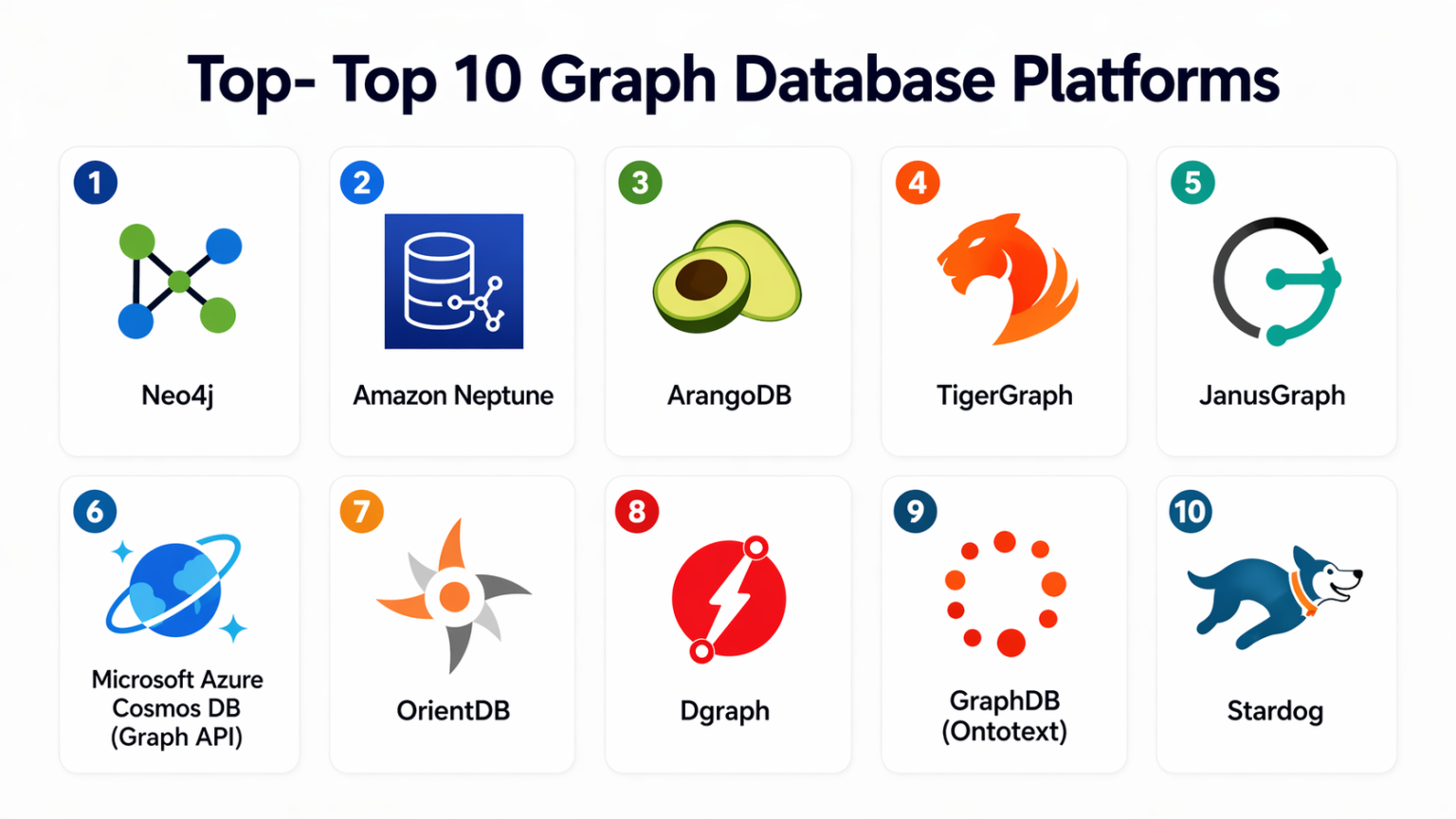 Top 10 Graph Database Platforms: Features, Pros, Cons & Comparison ...