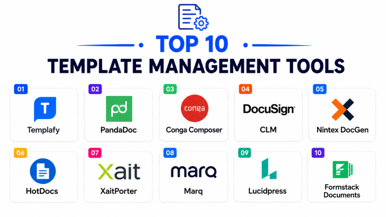Top 10 Template Management Tools Features, Pros, Cons & Comparison ...