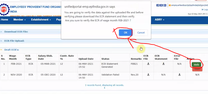 How to file monthly EPF returns | EPF monthly challan payment | How to ...