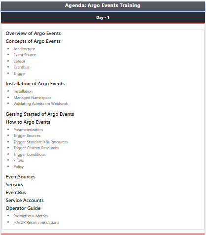 Argo Training and Certification – Stocks Mantra