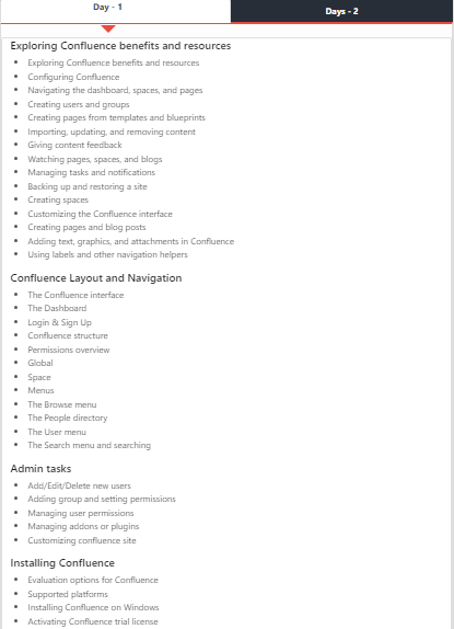 Confluence Training Guide Example Confluence Training and Certification Course – Stocks Mantra