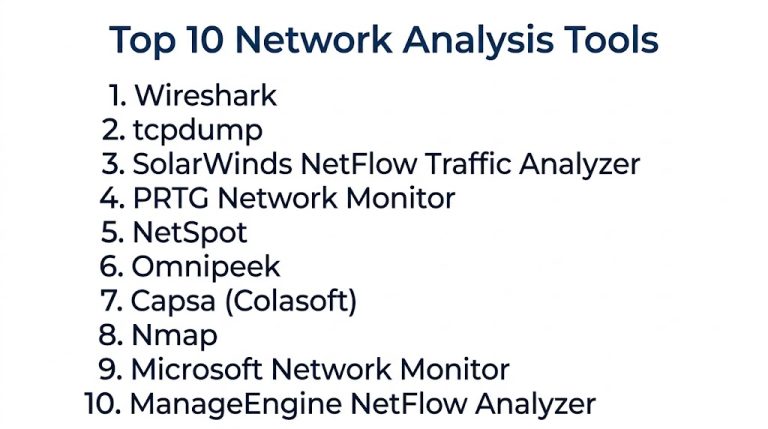 Top 10 Network Analysis Tools: Features, Pros, Cons & Comparison ...