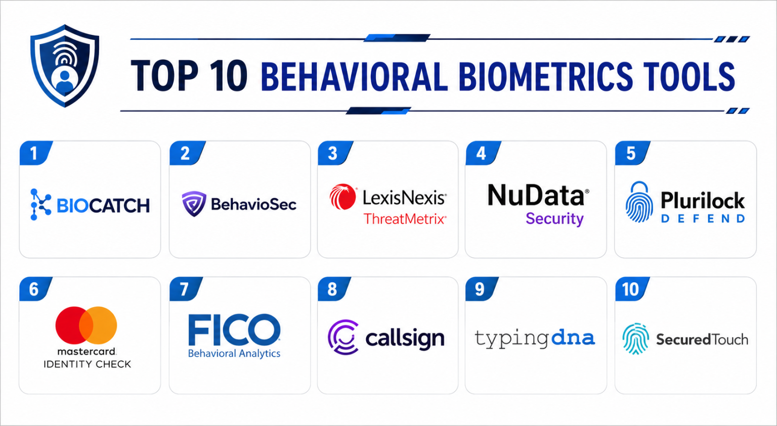 Top 10 Behavioral Biometrics Tools: Features, Pros, Cons & Comparison ...