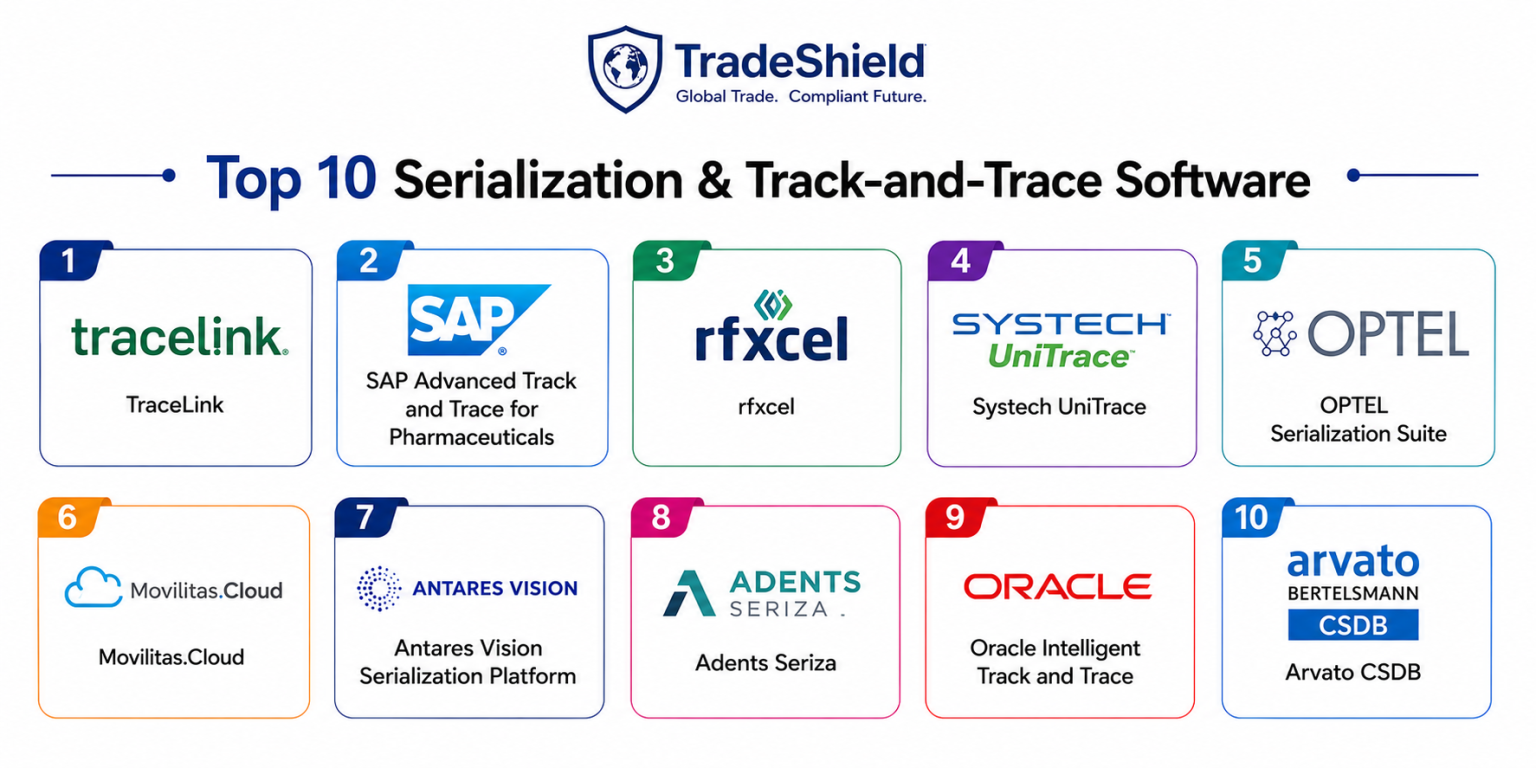 Top 10 Serialization & Track-and-Trace Software Features, Pros, Cons ...